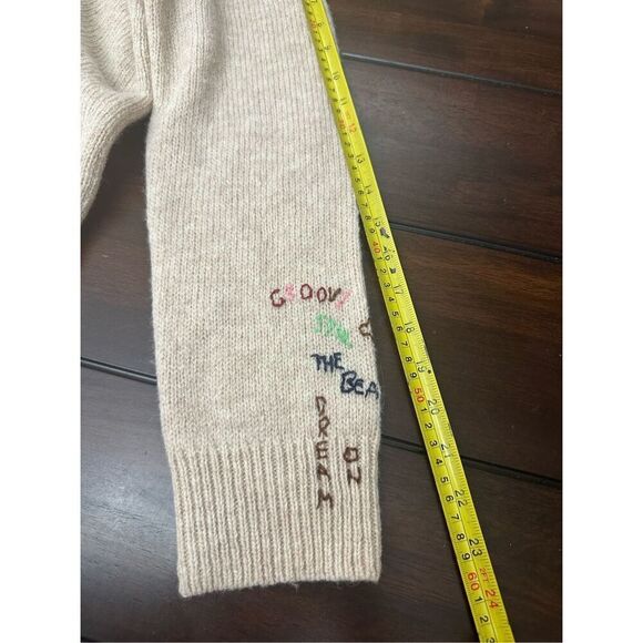 Coach Embroidered Wool Sweater Size M - Picture 7 of 7